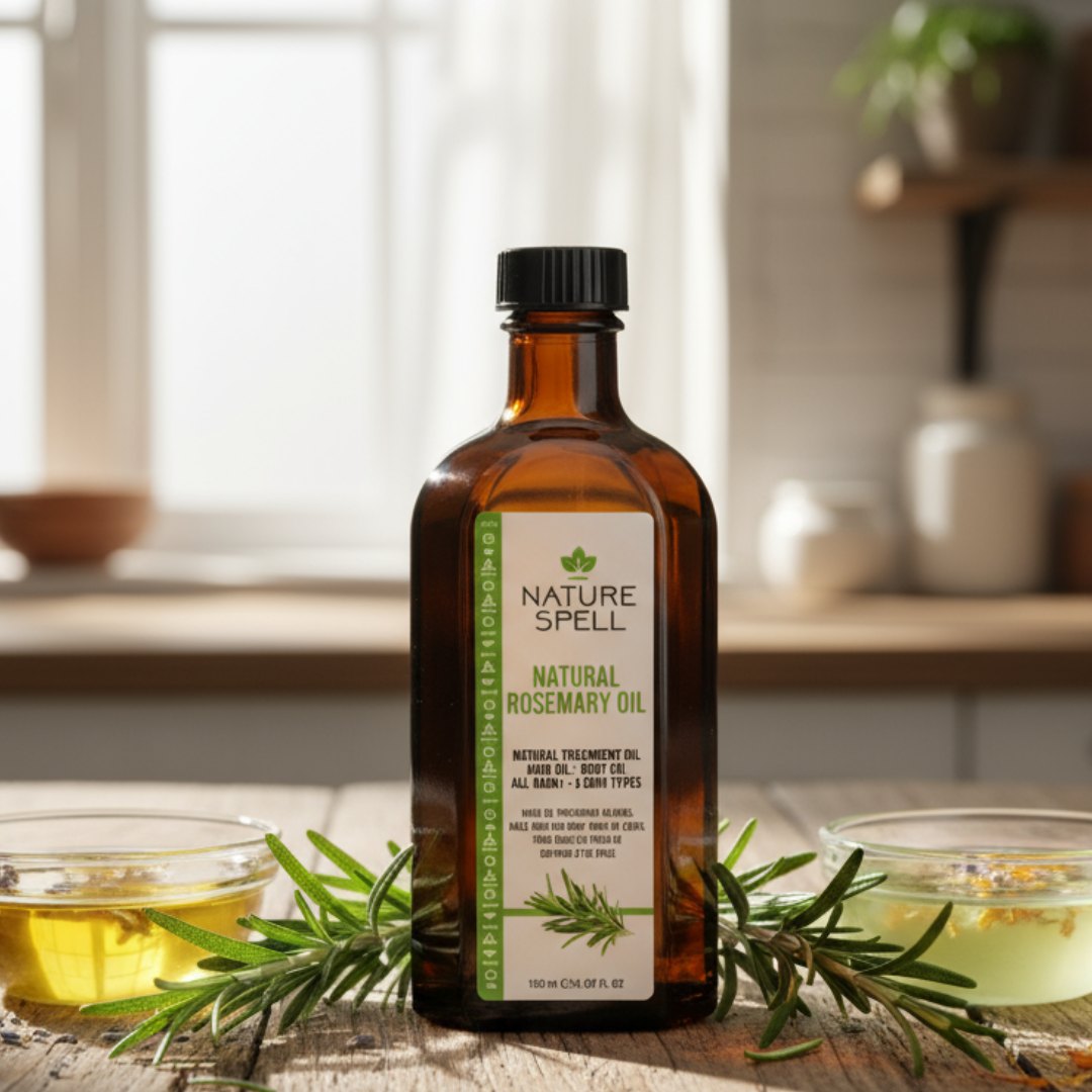 Nature Spell Huile Capillaire Naturelle au Romarin (150ml)