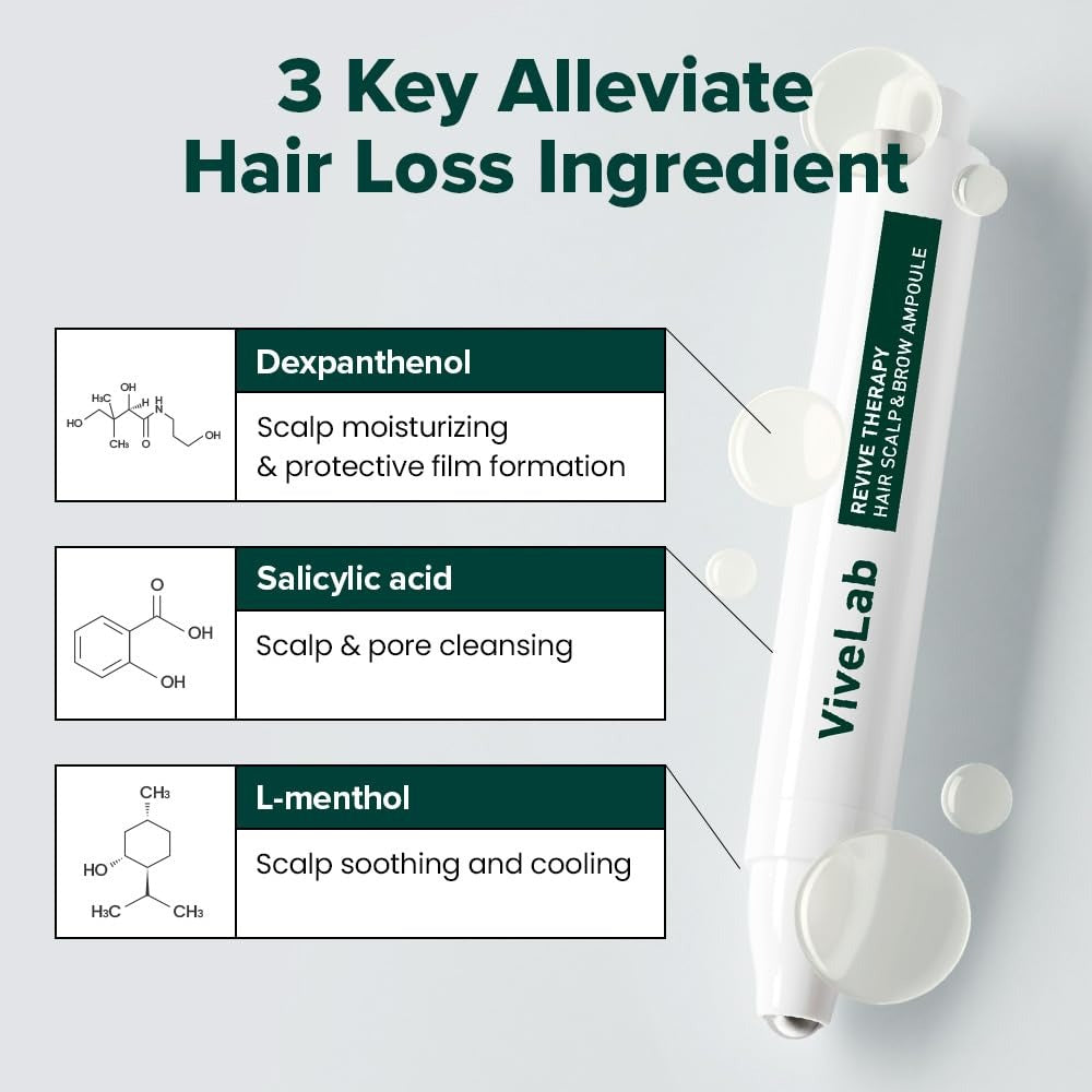 Revive Thérapie - Coffret ampoule cuir chevelu et sourcils + sérum cils sourcils