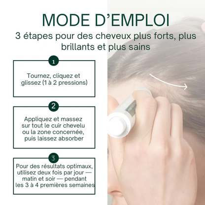 ViveLab Revive Therapy Ampoule Fortifiante Avancée pour les Cheveux, le Cuir Chevelu et les Sourcils