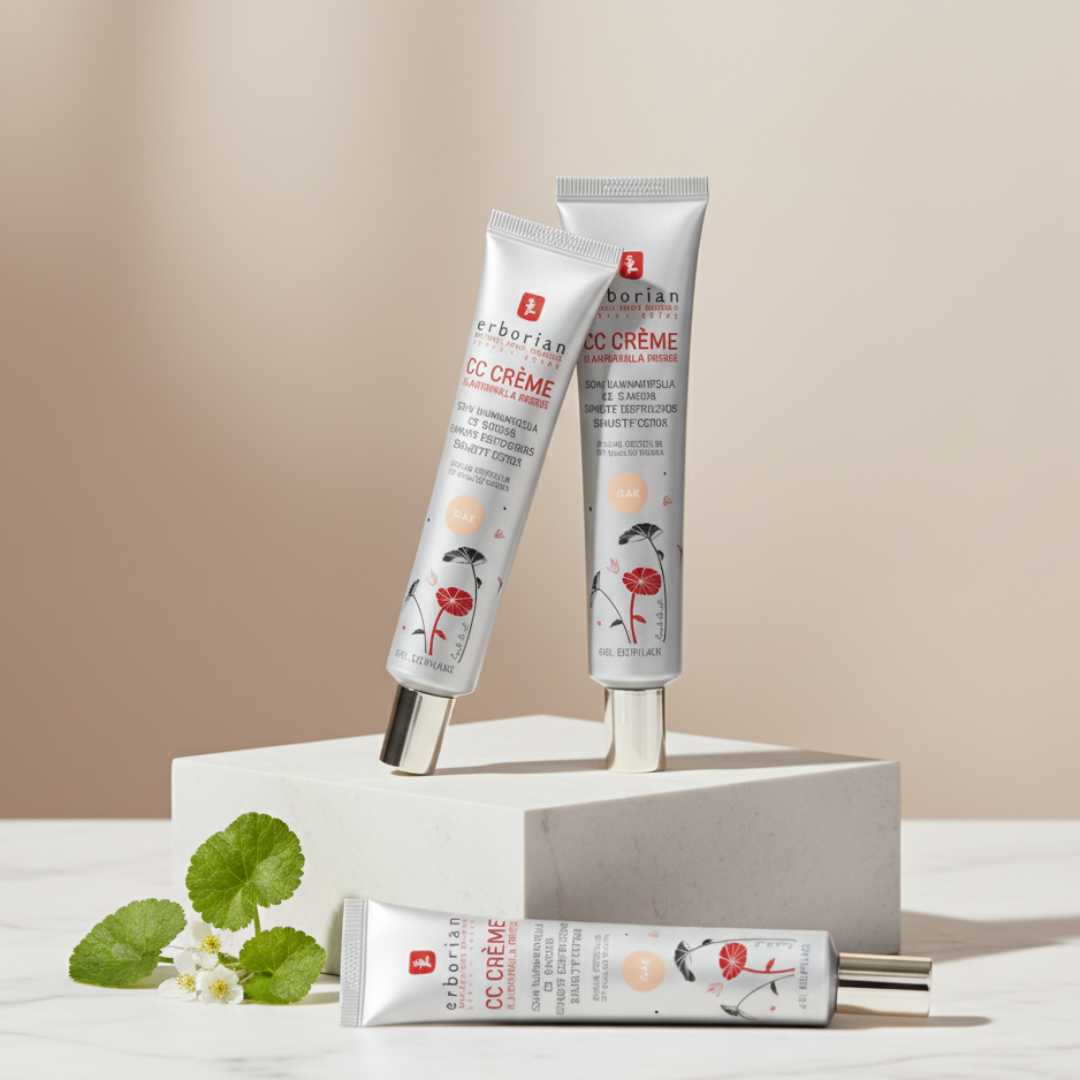 Erborian CC Crème à la Centella Asiatica – Perfecteur de Teint Éclat SPF 25