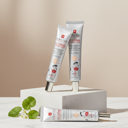 Erborian CC Crème à la Centella Asiatica – Perfecteur de Teint Éclat SPF 25