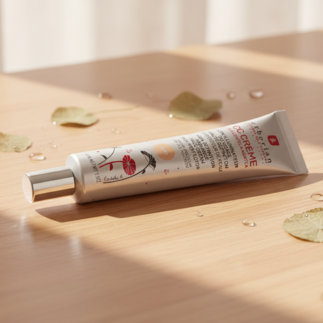 Erborian CC Crème à la Centella Asiatica – Perfecteur de Teint Éclat SPF 25