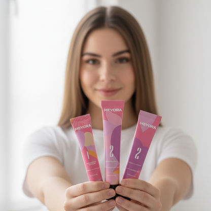 MEYORA Coffret Épilation en Trois Étapes – La Peau Douce en Toute Simplicité