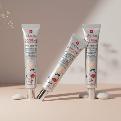 Erborian CC Crème à la Centella Asiatica – Perfecteur de Teint Éclat SPF 25