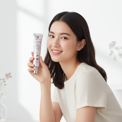 Erborian CC Crème à la Centella Asiatica – Perfecteur de Teint Éclat SPF 25