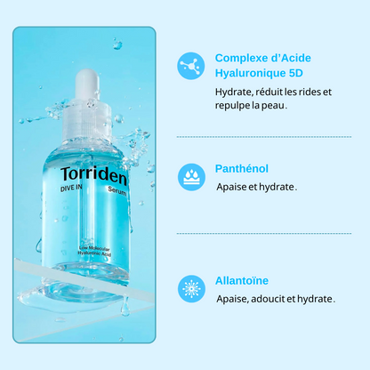 SÉRUM TORRIDEN À L'ACIDE HYALURONIQUE 50 ML