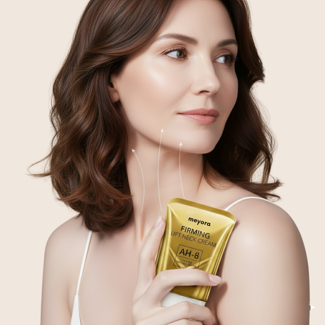 Crème Raffermissante & Liftante Cou Meyora AH-8 | Soin Anti-Âge aux Peptides 120g