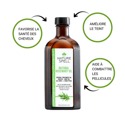 Nature Spell Huile Capillaire Naturelle au Romarin (150ml)