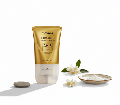 Crème Raffermissante & Liftante Cou Meyora AH-8 | Soin Anti-Âge aux Peptides 120g
