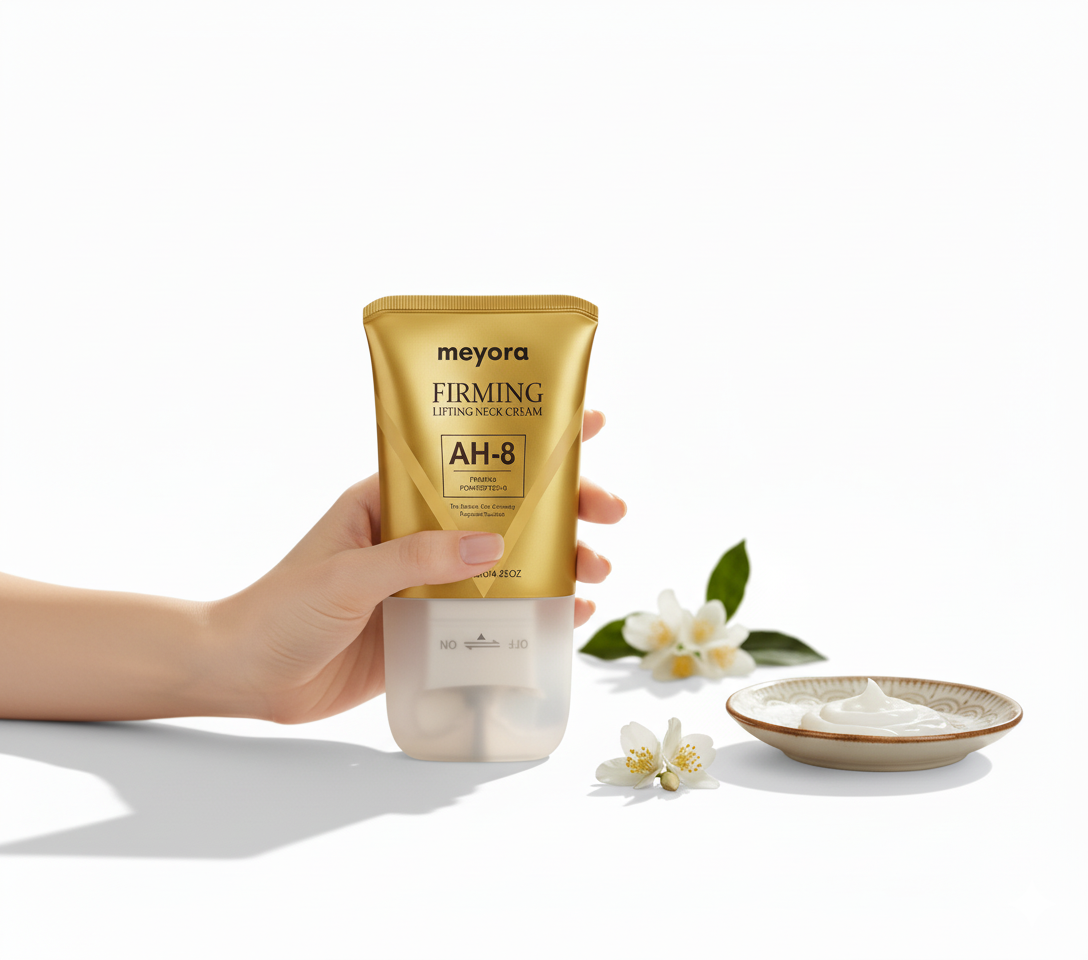 Crème Raffermissante & Liftante Cou Meyora AH-8 | Soin Anti-Âge aux Peptides 120g