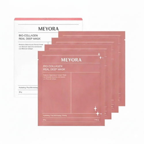 Meyora - Masque Profond Bio Collagène - Pack de 4