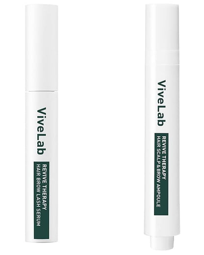 Revive Thérapie - Coffret ampoule cuir chevelu et sourcils + sérum cils sourcils